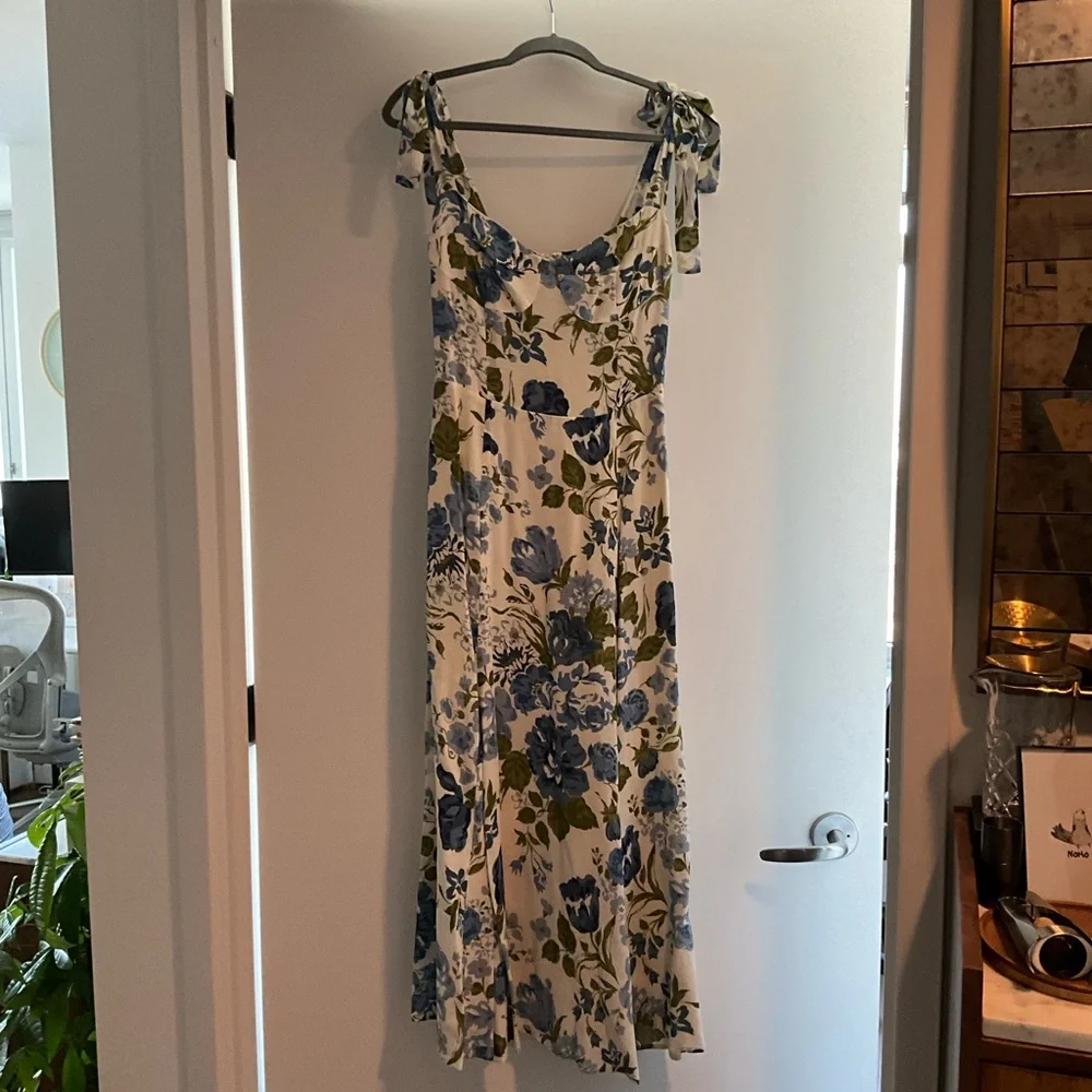Reformation Nadira - Like New - Floral-Print Midi Dress - Picture 2 of 4